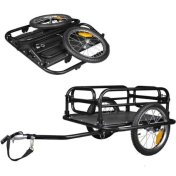 Folding bike trailer